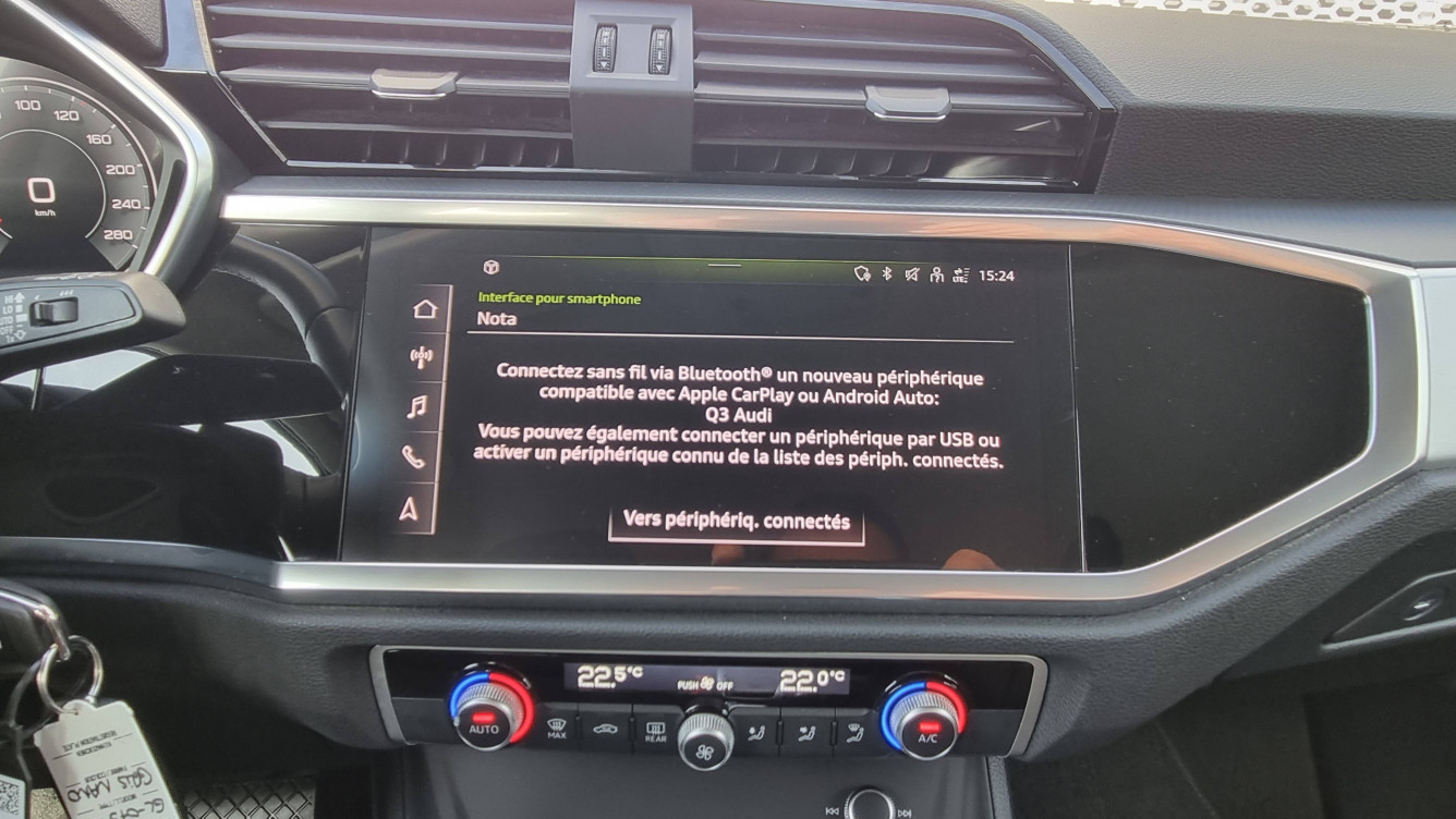 Acheter Audi Q3 Q3 35 TFSI 150 ch S tronic 7 Advanced 5p occasion dans les concessions du Groupe Faurie