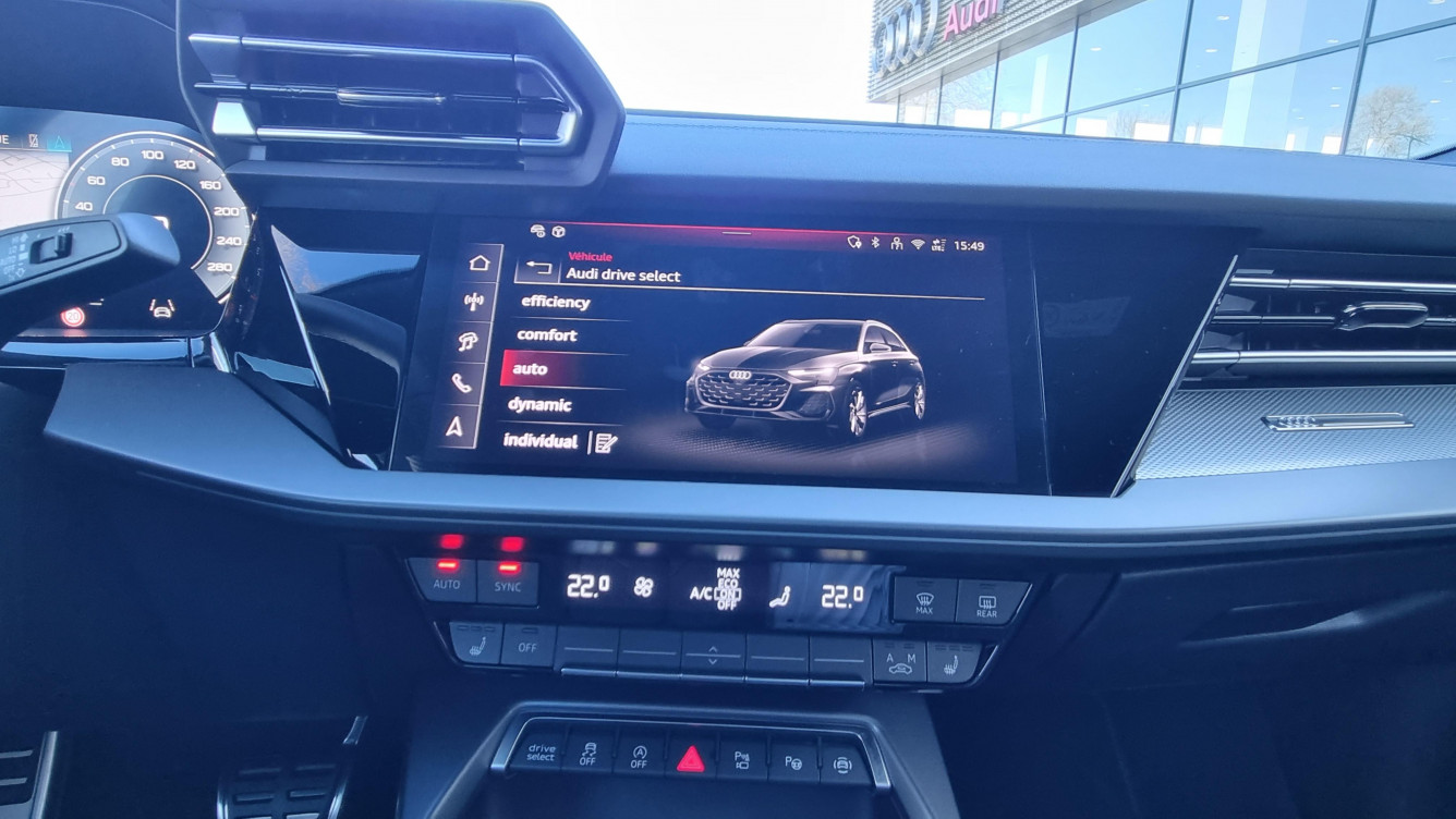 Acheter Audi A3 Sportback A3 Sportback TFSI Mild Hybrid 150 S tronic 7 S line 5p occasion dans les concessions du Groupe Faurie