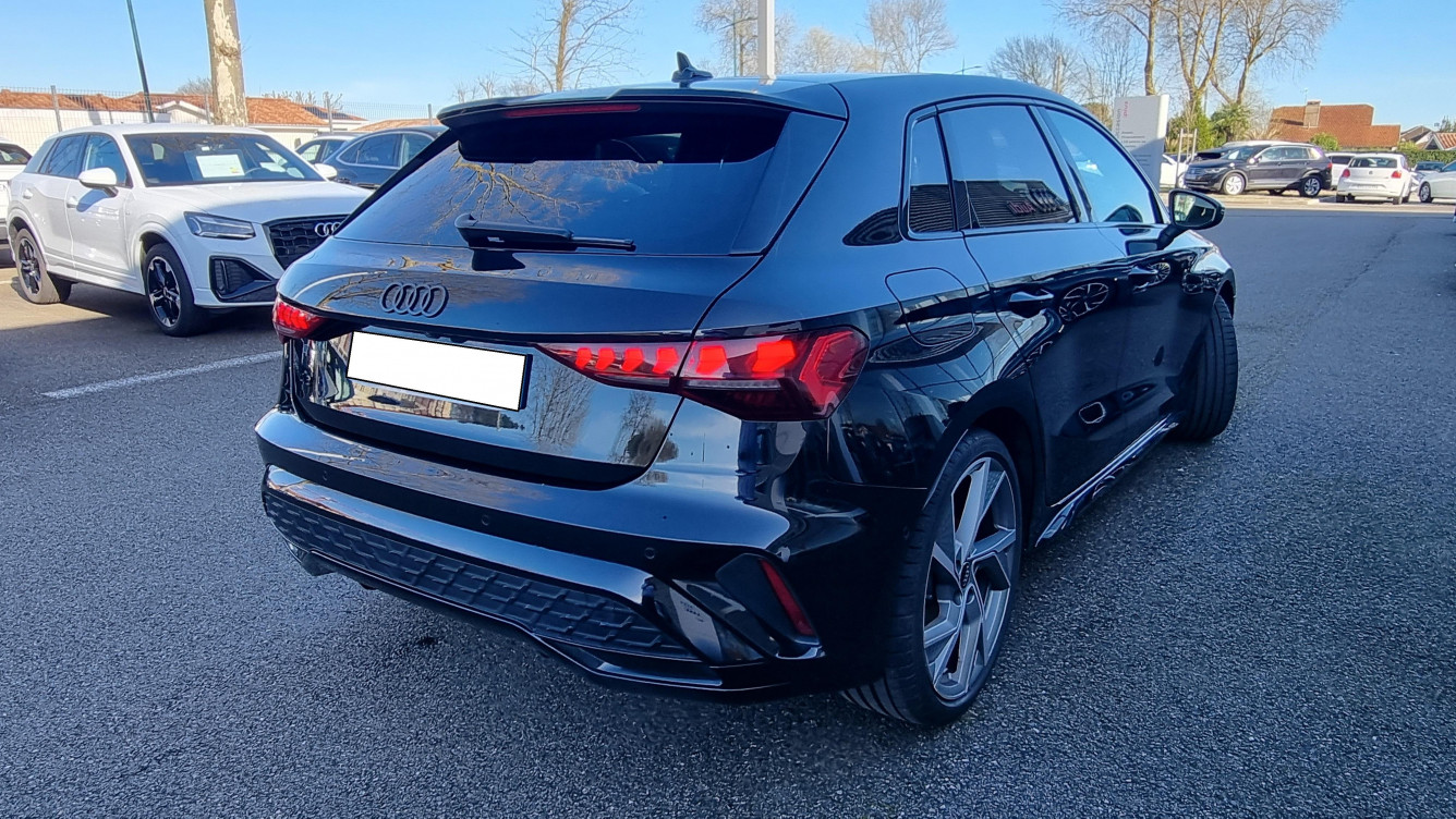 Acheter Audi A3 Sportback A3 Sportback TFSI Mild Hybrid 150 S tronic 7 S line 5p occasion dans les concessions du Groupe Faurie