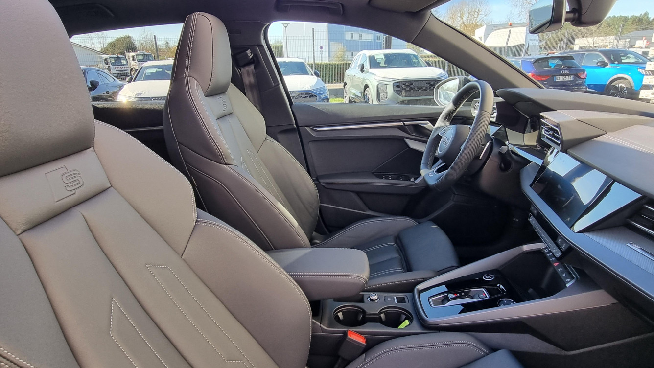 Acheter Audi A3 Sportback A3 Sportback TFSI Mild Hybrid 150 S tronic 7 S line 5p occasion dans les concessions du Groupe Faurie