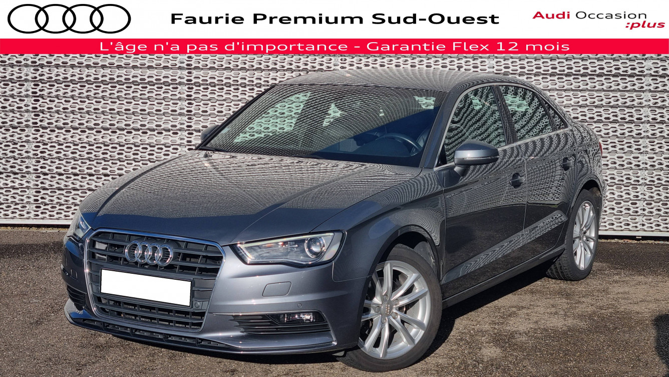 Acheter Audi A3 A3 Berline 1.6 TDI 110 Advanced 4p occasion dans les concessions du Groupe Faurie