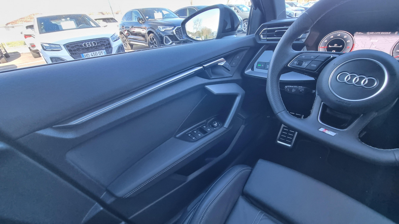 Acheter Audi A3 Sportback A3 Sportback TFSI Mild Hybrid 150 S tronic 7 S line 5p occasion dans les concessions du Groupe Faurie