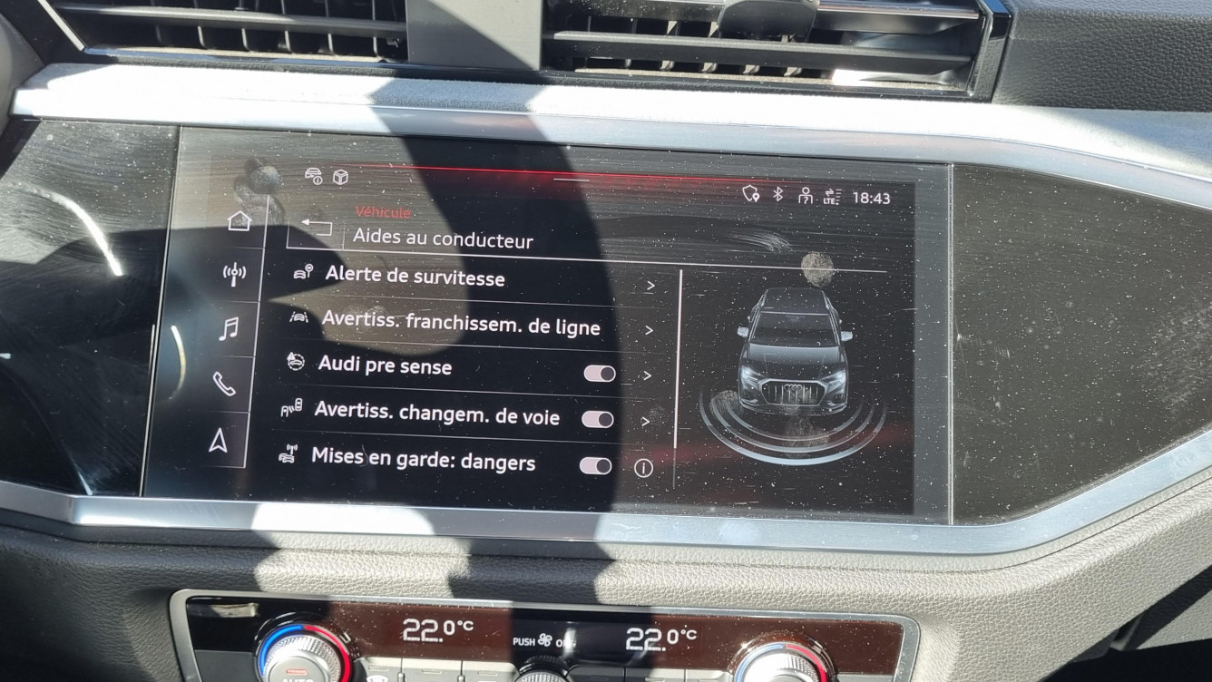 Acheter Audi Q3 Q3 35 TDI 150 ch S tronic 7 Design Luxe 5p occasion dans les concessions du Groupe Faurie