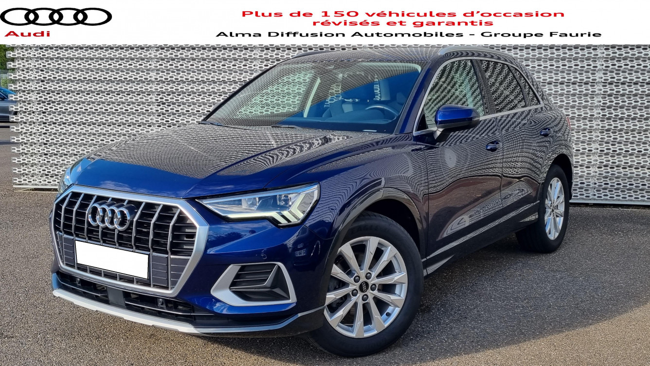 Acheter Audi Q3 Q3 35 TDI 150 ch S tronic 7 Design Luxe 5p occasion dans les concessions du Groupe Faurie