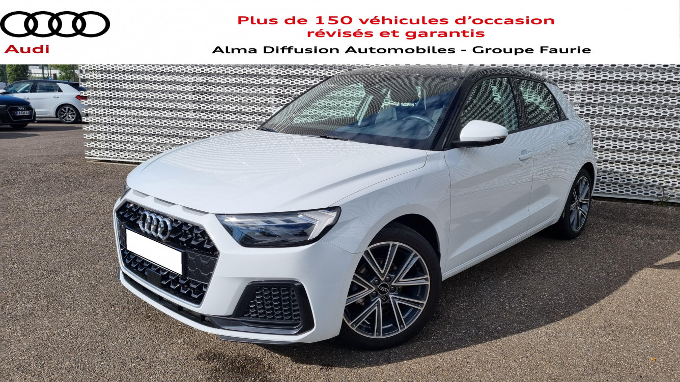 Acheter Audi A1 Sportback A1 Sportback 25 TFSI 95 ch BVM5 Advanced 2 5p occasion dans les concessions du Groupe Faurie