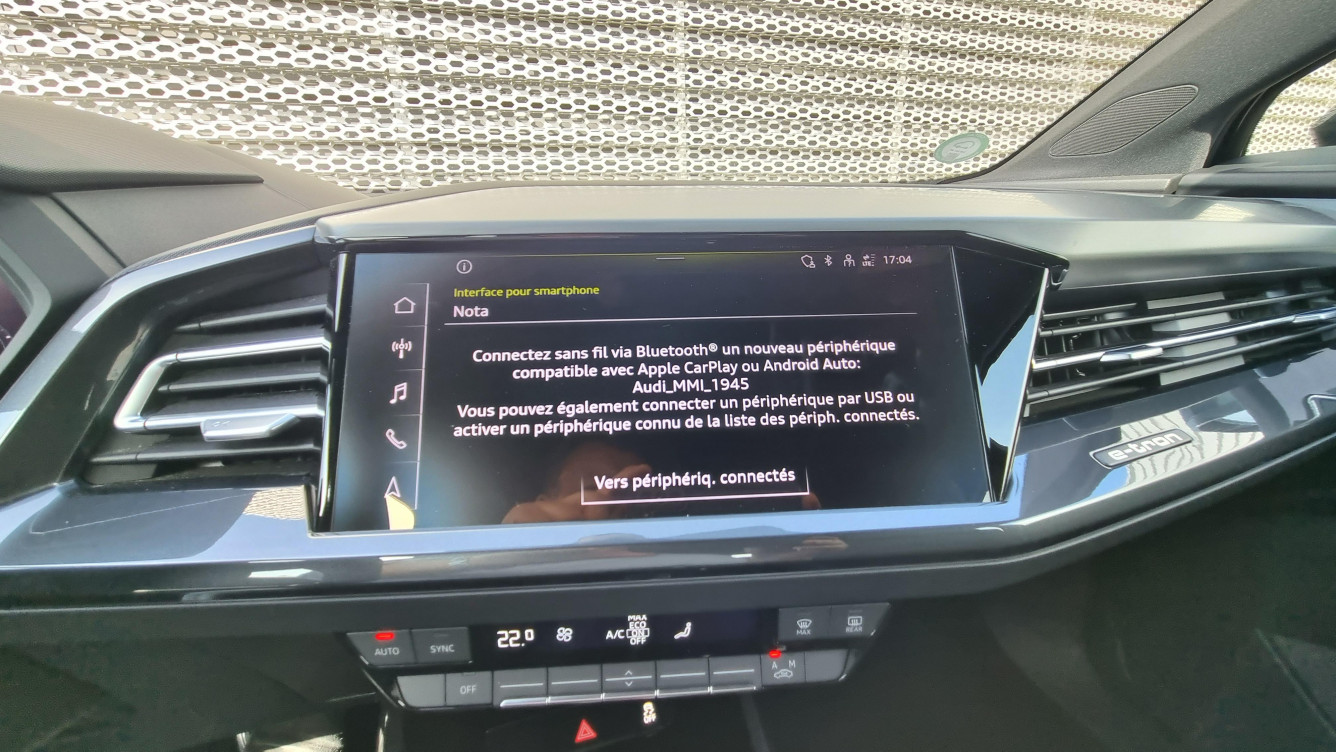 Acheter Audi Q4 Q4 e-tron 40 204 ch 82 kW S line 5p occasion dans les concessions du Groupe Faurie