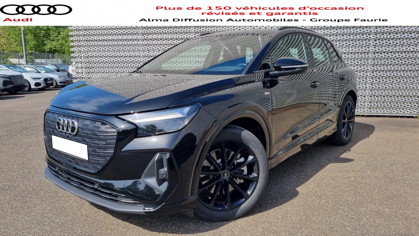 Acheter Audi Q4 Q4 e-tron 40 204 ch 82 kW S line 5p occasion dans les concessions du Groupe Faurie
