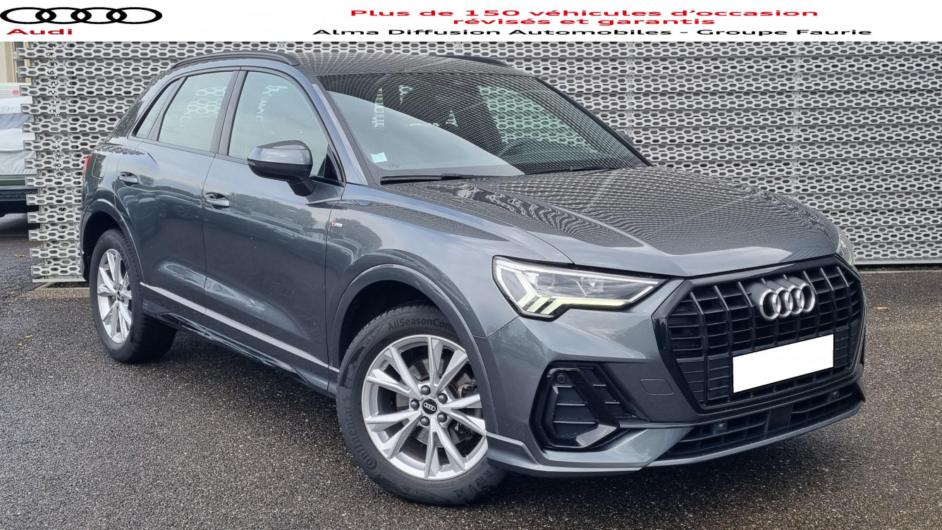 Acheter Audi Q3 Q3 35 TDI 150 ch S tronic 7 S line 5p occasion dans les concessions du Groupe Faurie