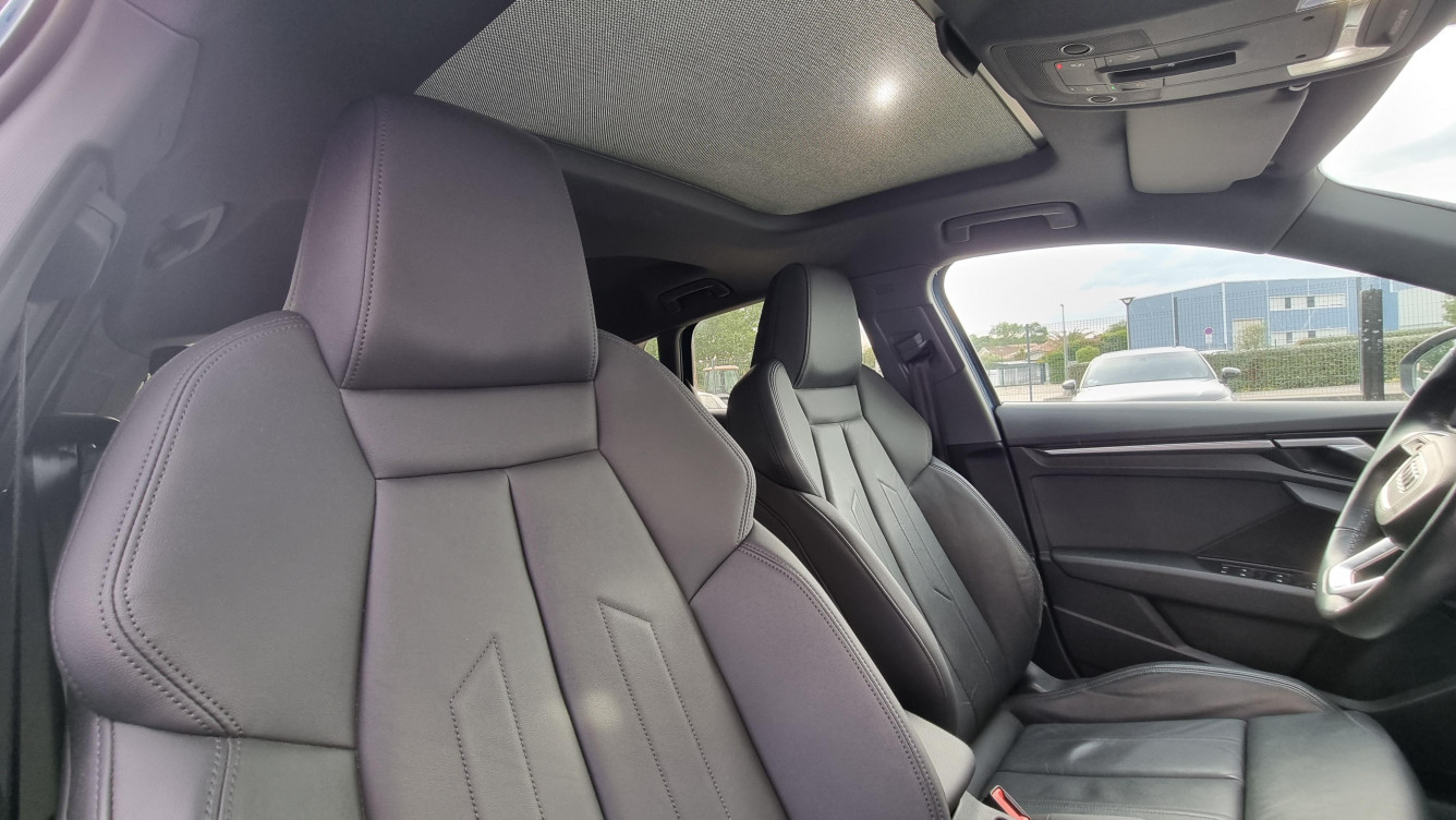 Acheter Audi A3 Sportback A3 Sportback 35 TFSI Mild Hybrid 150 S tronic 7 Design Luxe 5p occasion dans les concessions du Groupe Faurie