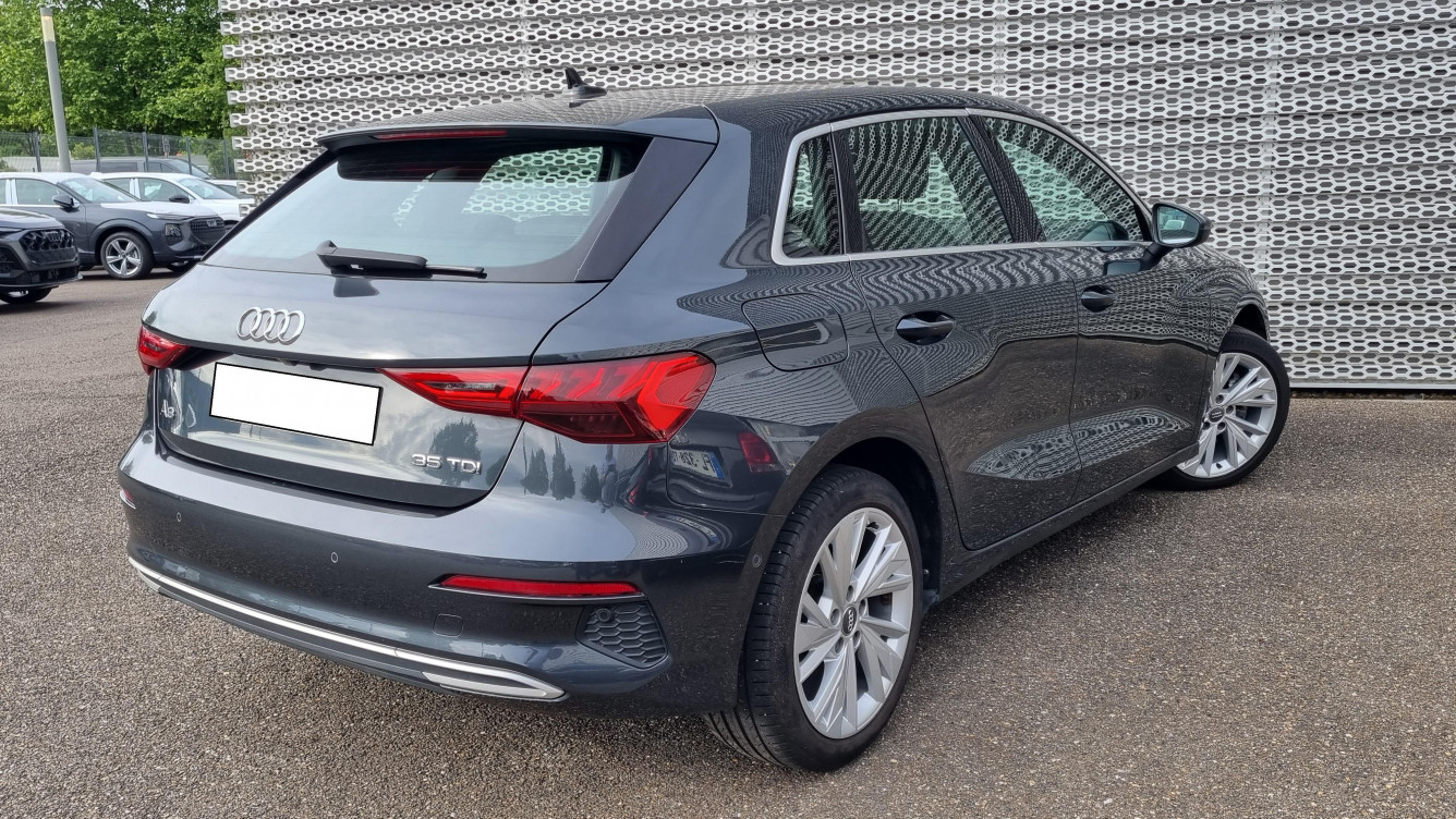 Acheter Audi A3 Sportback A3 Sportback 35 TDI 150 S tronic 7 Design Luxe 5p occasion dans les concessions du Groupe Faurie