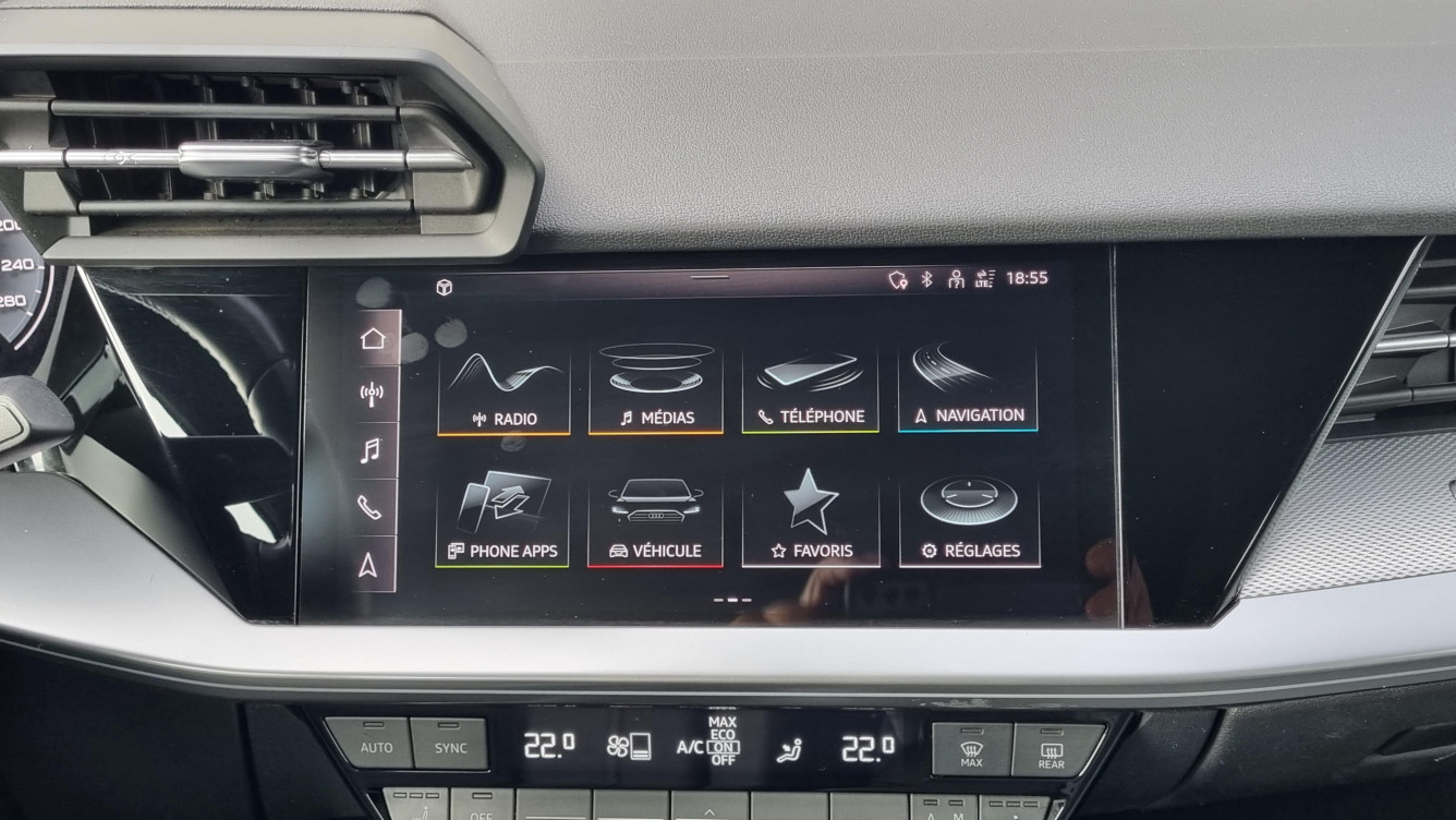 Acheter Audi A3 Sportback A3 Sportback 35 TDI 150 S tronic 7 Design Luxe 5p occasion dans les concessions du Groupe Faurie