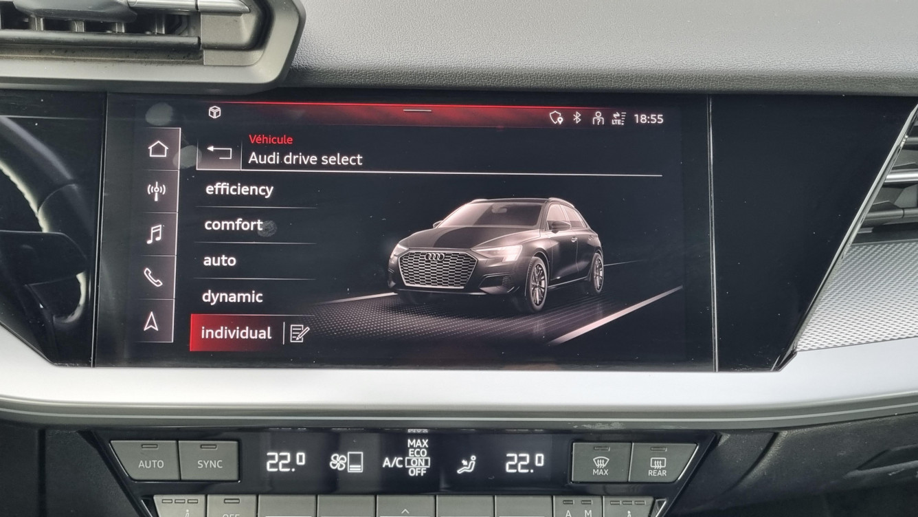Acheter Audi A3 Sportback A3 Sportback 35 TDI 150 S tronic 7 Design Luxe 5p occasion dans les concessions du Groupe Faurie