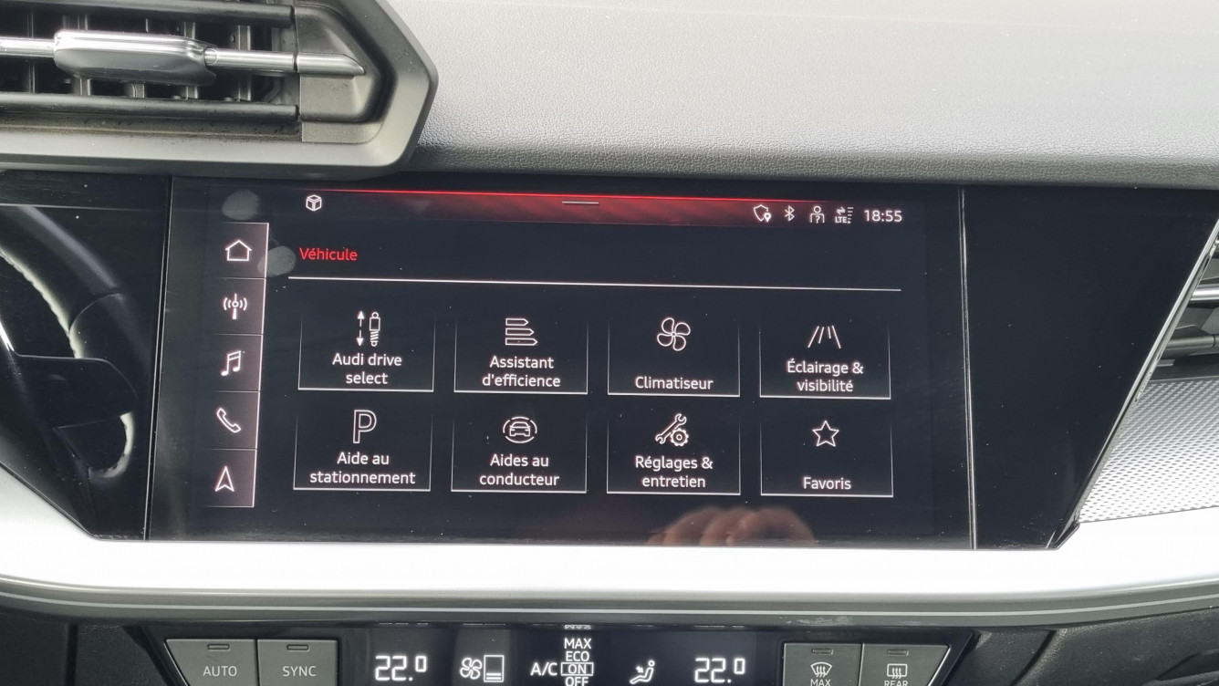 Acheter Audi A3 Sportback A3 Sportback 35 TDI 150 S tronic 7 Design Luxe 5p occasion dans les concessions du Groupe Faurie