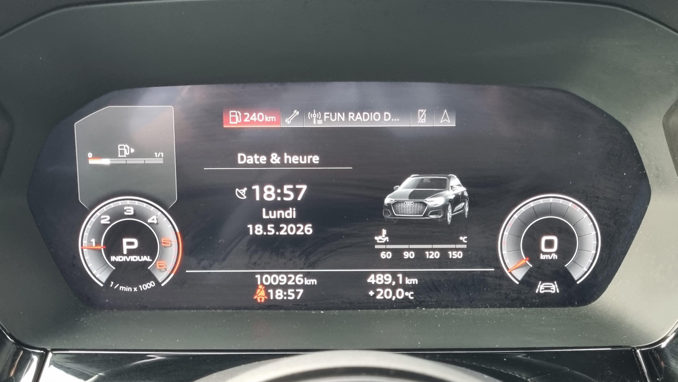Acheter Audi A3 Sportback A3 Sportback 35 TDI 150 S tronic 7 Design Luxe 5p occasion dans les concessions du Groupe Faurie
