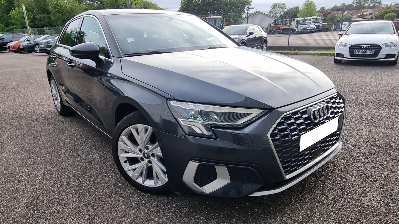 Acheter Audi A3 Sportback A3 Sportback 35 TDI 150 S tronic 7 Design Luxe 5p occasion dans les concessions du Groupe Faurie