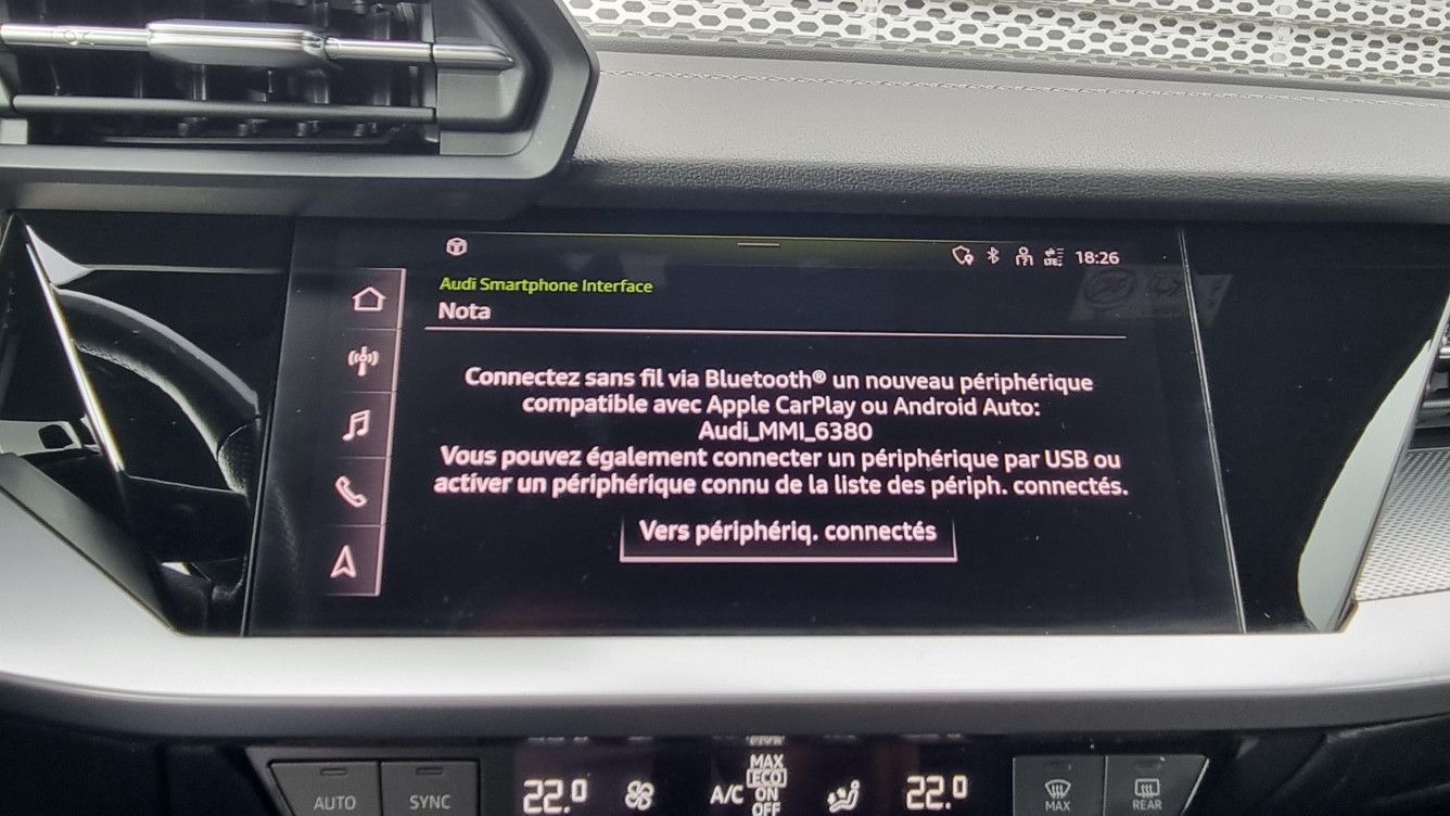 Acheter Audi A3 Sportback A3 Sportback 30 TDI 116 S Line 5p occasion dans les concessions du Groupe Faurie