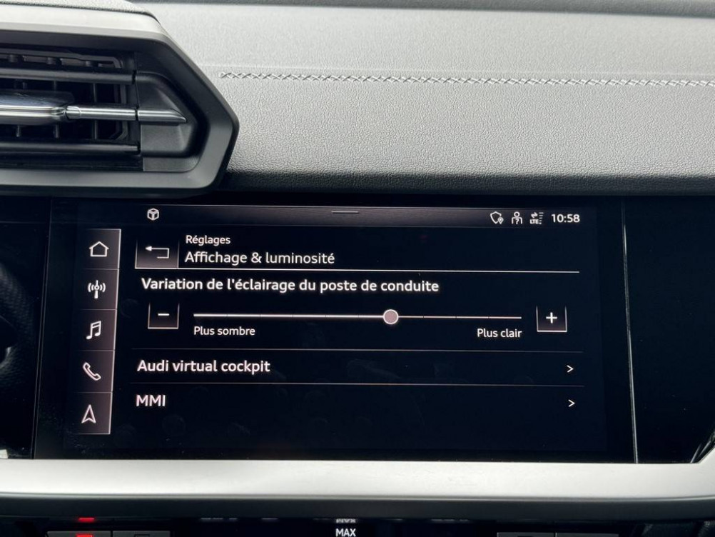 Acheter Audi A3 A3 Sportback 35 TFSI Mild Hybrid 150 S tronic 7 S Line 5p occasion dans les concessions du Groupe Faurie