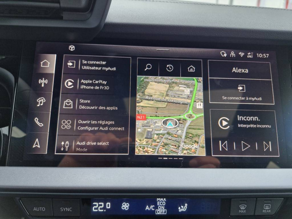 Acheter Audi A3 A3 Sportback 35 TDI 150 S tronic 7 S line 5p neuf dans les concessions du Groupe Faurie