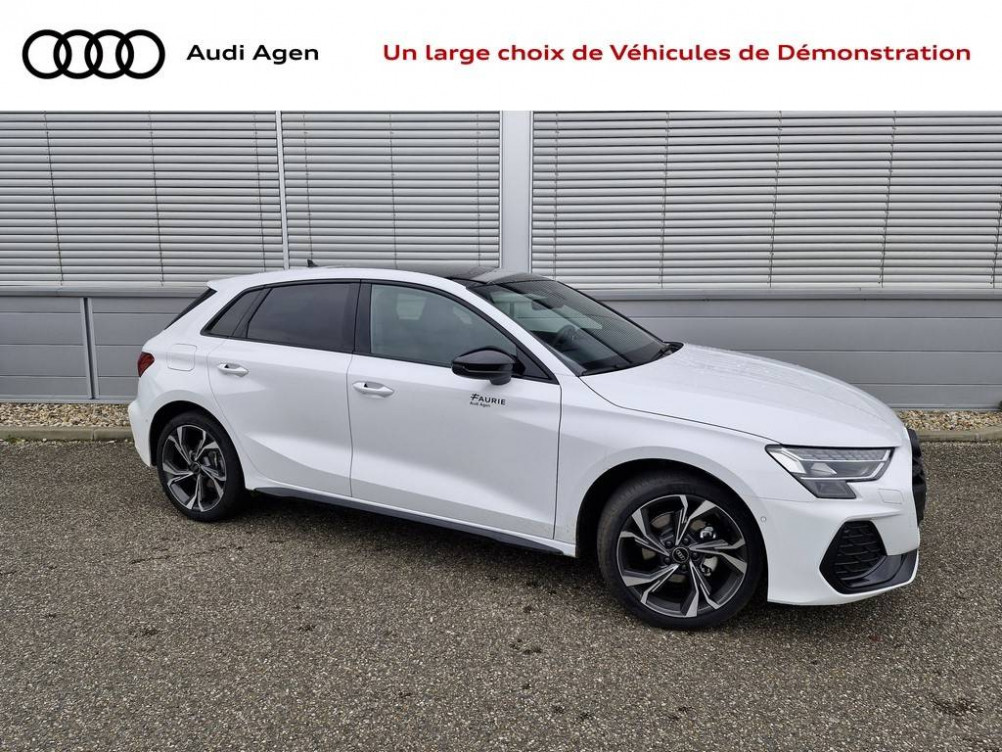 Acheter Audi A3 A3 Sportback 35 TDI 150 S tronic 7 S line 5p neuf dans les concessions du Groupe Faurie