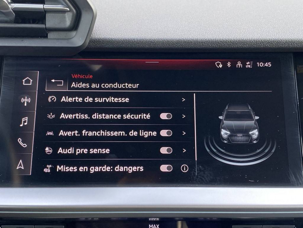 Acheter Audi A3 A3 Sportback 35 TFSI Mild Hybrid 150 S tronic 7 Avus 5p occasion dans les concessions du Groupe Faurie
