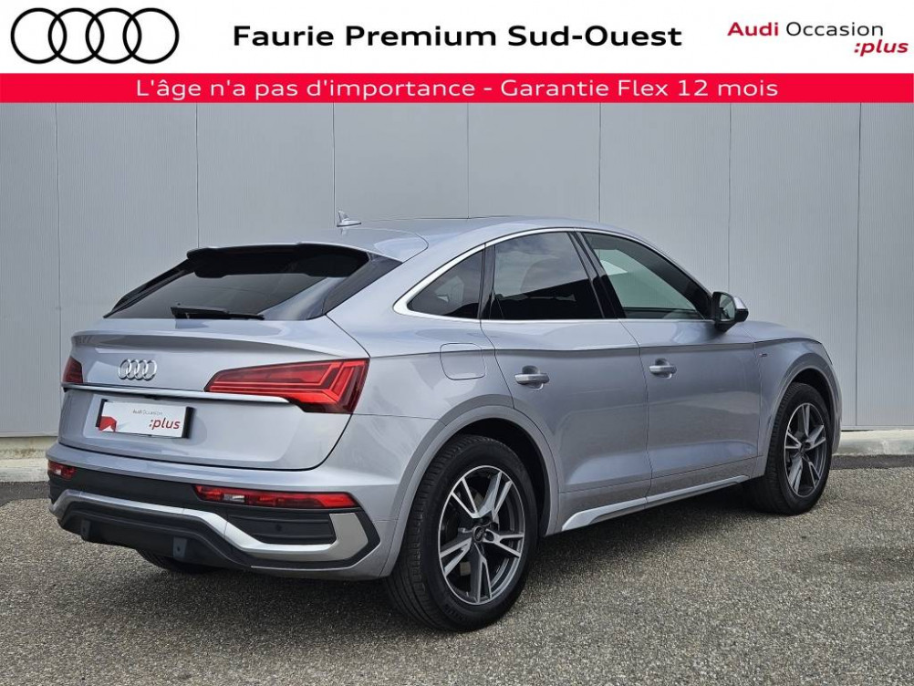 Acheter Audi Q5 Q5 Sportback 35 TDI 163 S tronic 7 S line 5p occasion dans les concessions du Groupe Faurie