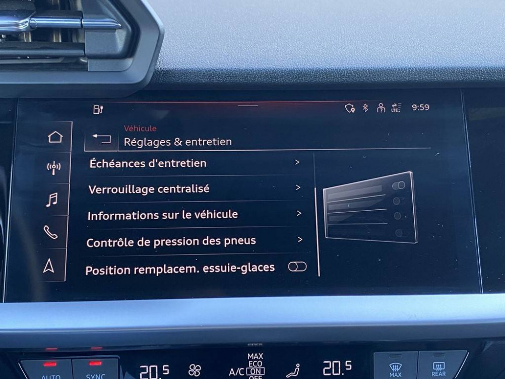 Acheter Audi A3 A3 Sportback 40 TFSIe 204 S tronic 6 Business Executive 5p occasion dans les concessions du Groupe Faurie