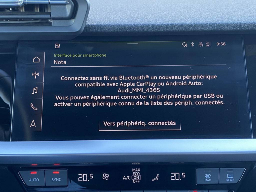 Acheter Audi A3 A3 Sportback 40 TFSIe 204 S tronic 6 Business Executive 5p occasion dans les concessions du Groupe Faurie
