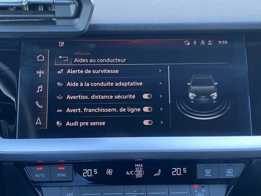 Acheter Audi A3 A3 Sportback 40 TFSIe 204 S tronic 6 Business Executive 5p occasion dans les concessions du Groupe Faurie
