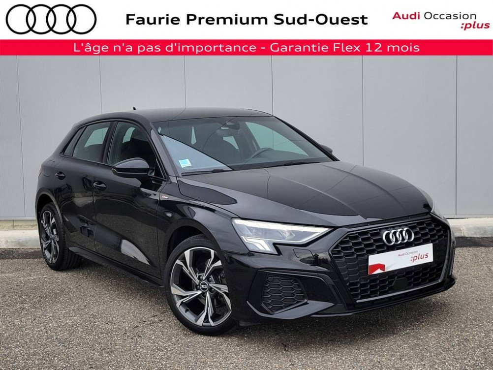 Acheter Audi A3 A3 Sportback 30 TDI 116 S tronic 7 S Line 5p occasion dans les concessions du Groupe Faurie