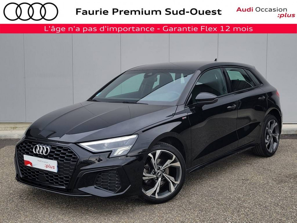 Acheter Audi A3 A3 Sportback 30 TDI 116 S tronic 7 S Line 5p occasion dans les concessions du Groupe Faurie