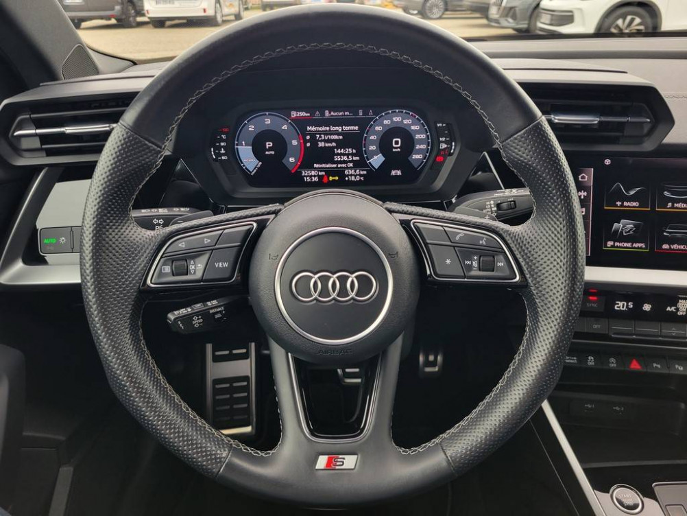 Acheter Audi A3 A3 Sportback 30 TDI 116 S tronic 7 S Line 5p occasion dans les concessions du Groupe Faurie