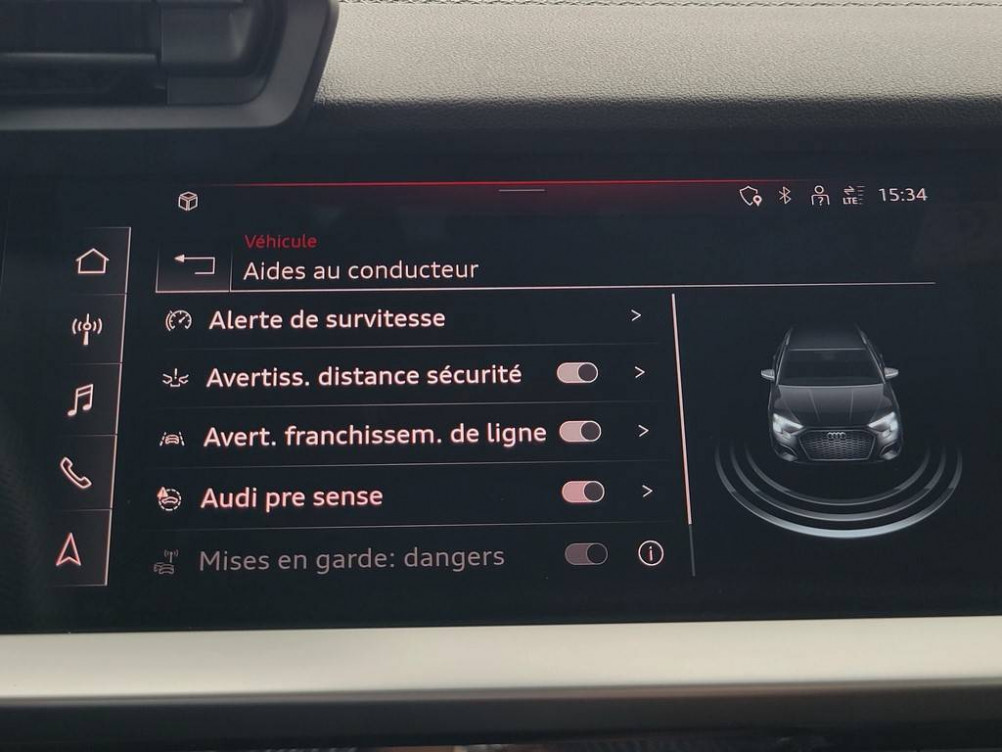Acheter Audi A3 A3 Sportback 30 TDI 116 S tronic 7 S Line 5p occasion dans les concessions du Groupe Faurie