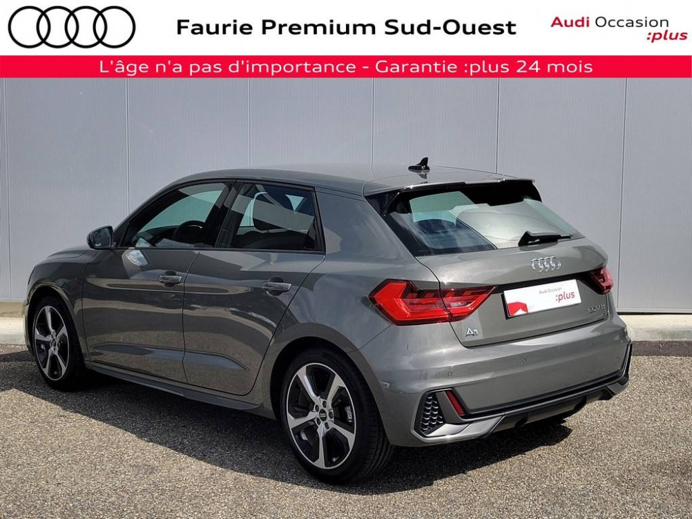 Acheter Audi A1 A1 Sportback 30 TFSI 110 ch S tronic 7 S Line 5p occasion dans les concessions du Groupe Faurie
