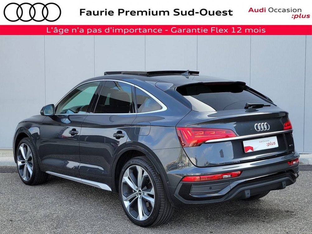 Acheter Audi Q5 Q5 Sportback 50 TFSIe 299 S tronic 7 Quattro Avus 5p occasion dans les concessions du Groupe Faurie