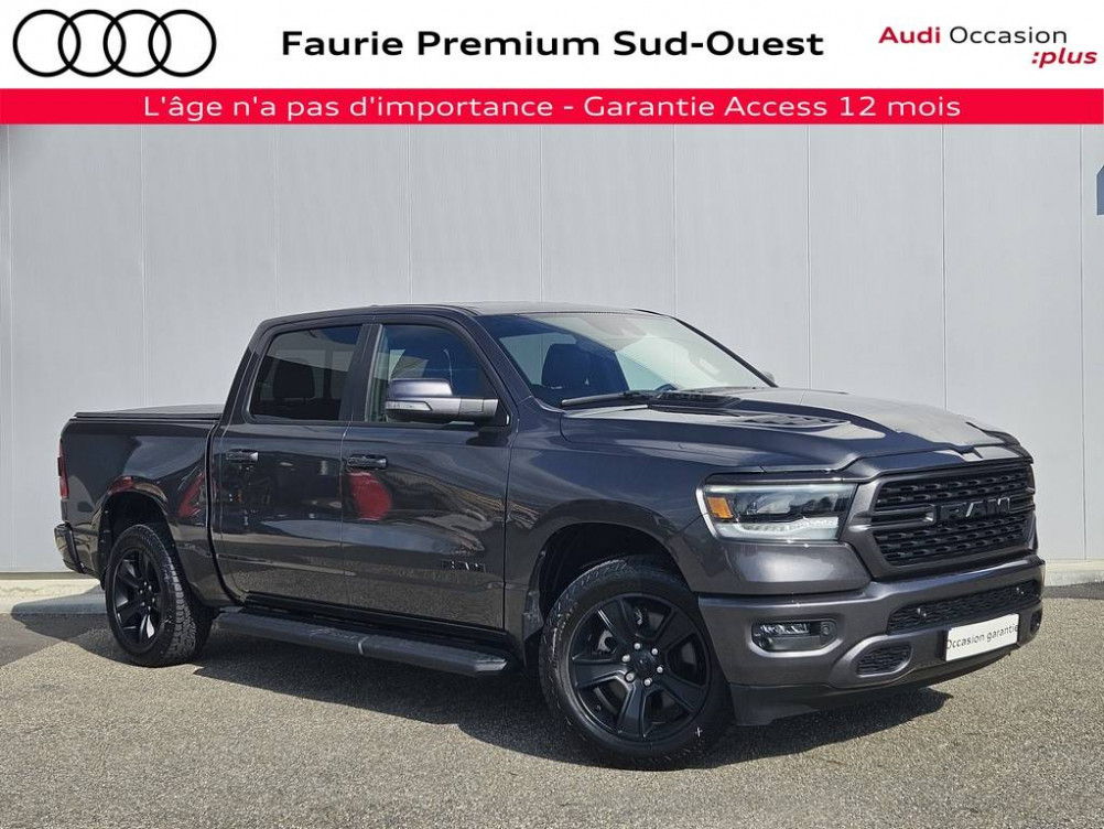 Acheter Dodge RAM Nitro Dodge Ram DT 1500 V8 5,7 L HEMI MDS VVT BVA8 Sport Rebel Crew Cab 4X4 4p occasion dans les concessions du Groupe Faurie