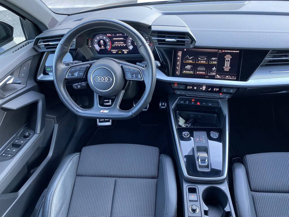 Acheter Audi A3 A3 Sportback 35 TFSI Mild Hybrid 150 S tronic 7 S Line 5p occasion dans les concessions du Groupe Faurie