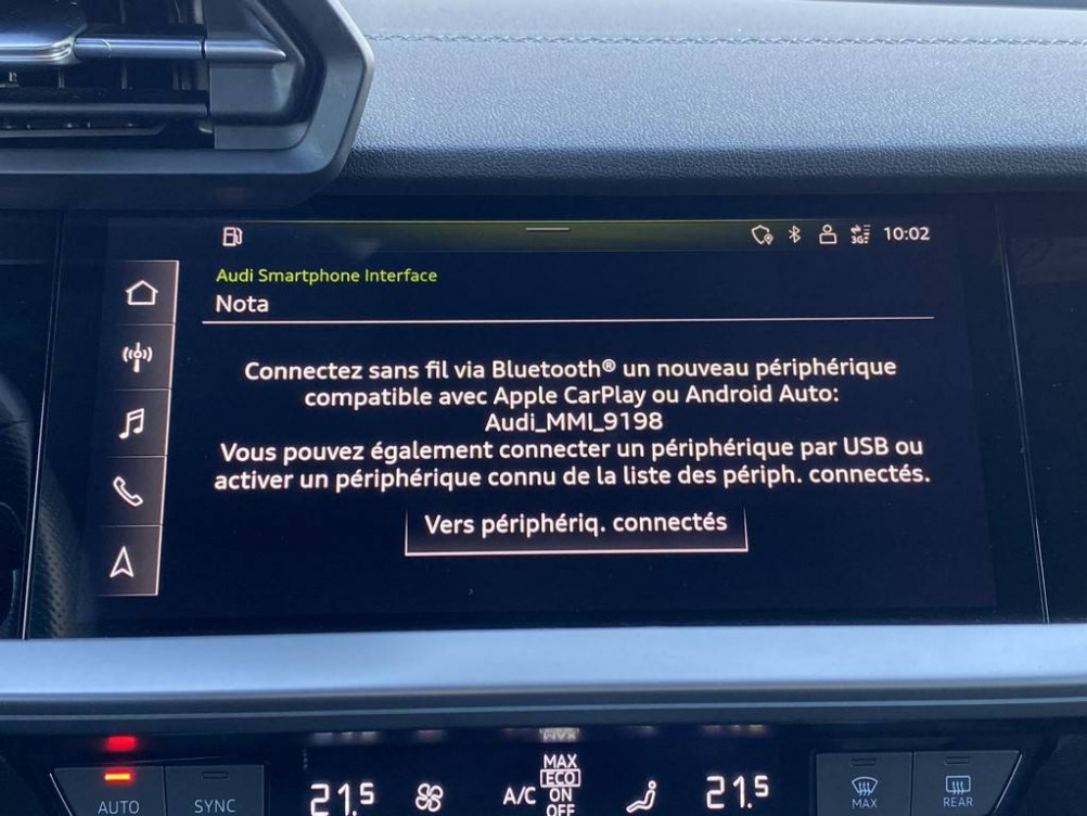 Acheter Audi A3 A3 Sportback 35 TFSI Mild Hybrid 150 S tronic 7 S Line 5p occasion dans les concessions du Groupe Faurie