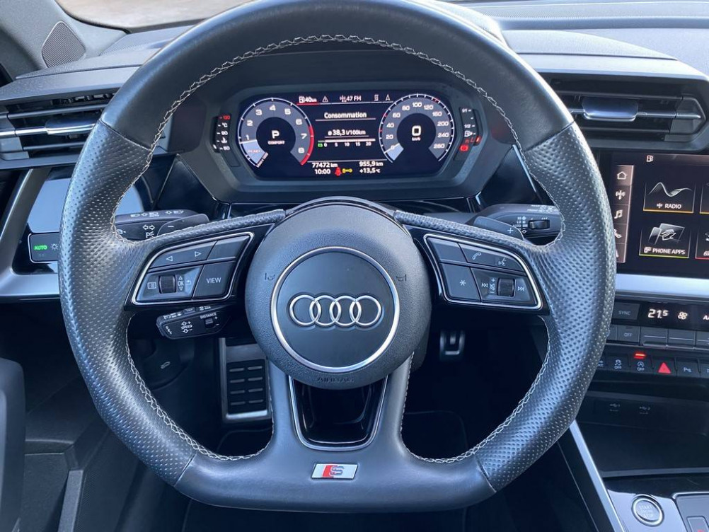 Acheter Audi A3 A3 Sportback 35 TFSI Mild Hybrid 150 S tronic 7 S Line 5p occasion dans les concessions du Groupe Faurie