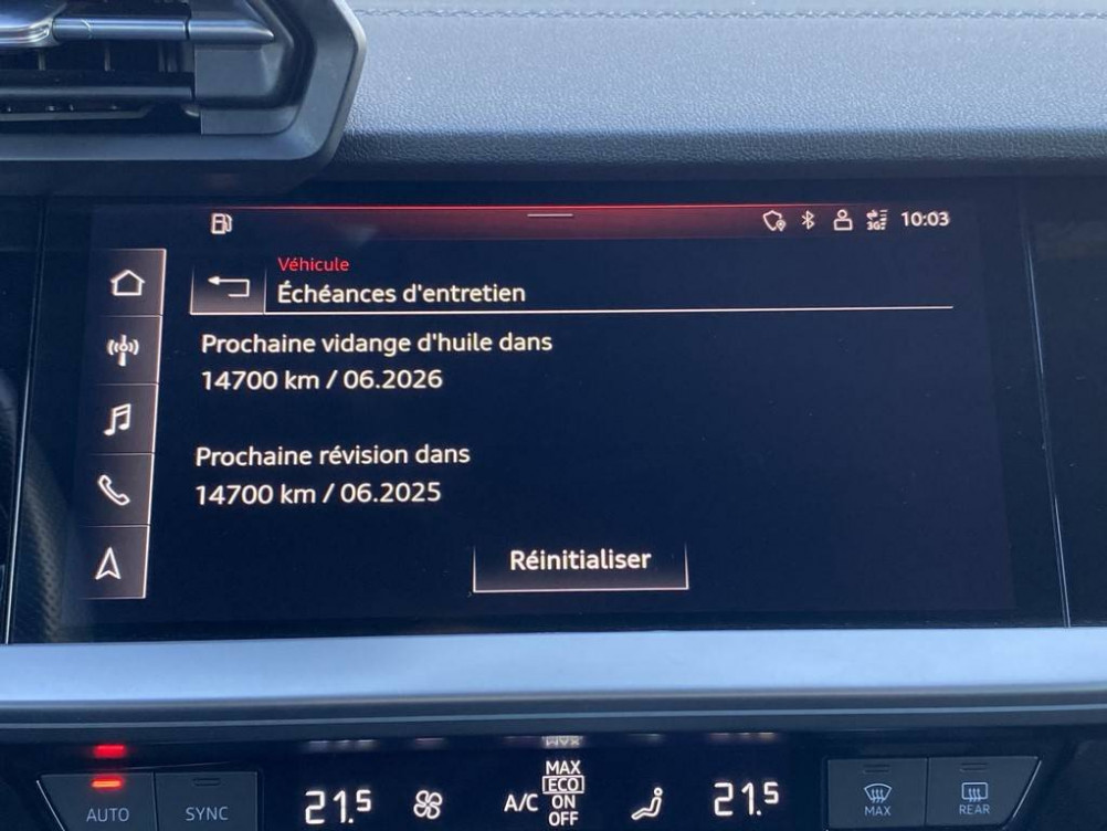Acheter Audi A3 A3 Sportback 35 TFSI Mild Hybrid 150 S tronic 7 S Line 5p occasion dans les concessions du Groupe Faurie