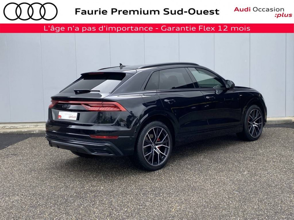 Acheter Audi Q8 Q8 60 TFSI e 462 Tiptronic 8 Quattro Compétition 5p occasion dans les concessions du Groupe Faurie