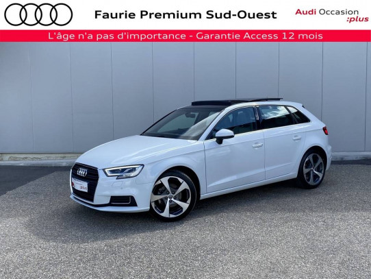 Acheter Audi A3 A3 Sportback 1.5 TFSI CoD 150 S tronic 7 Design Luxe 5p occasion dans les concessions du Groupe Faurie