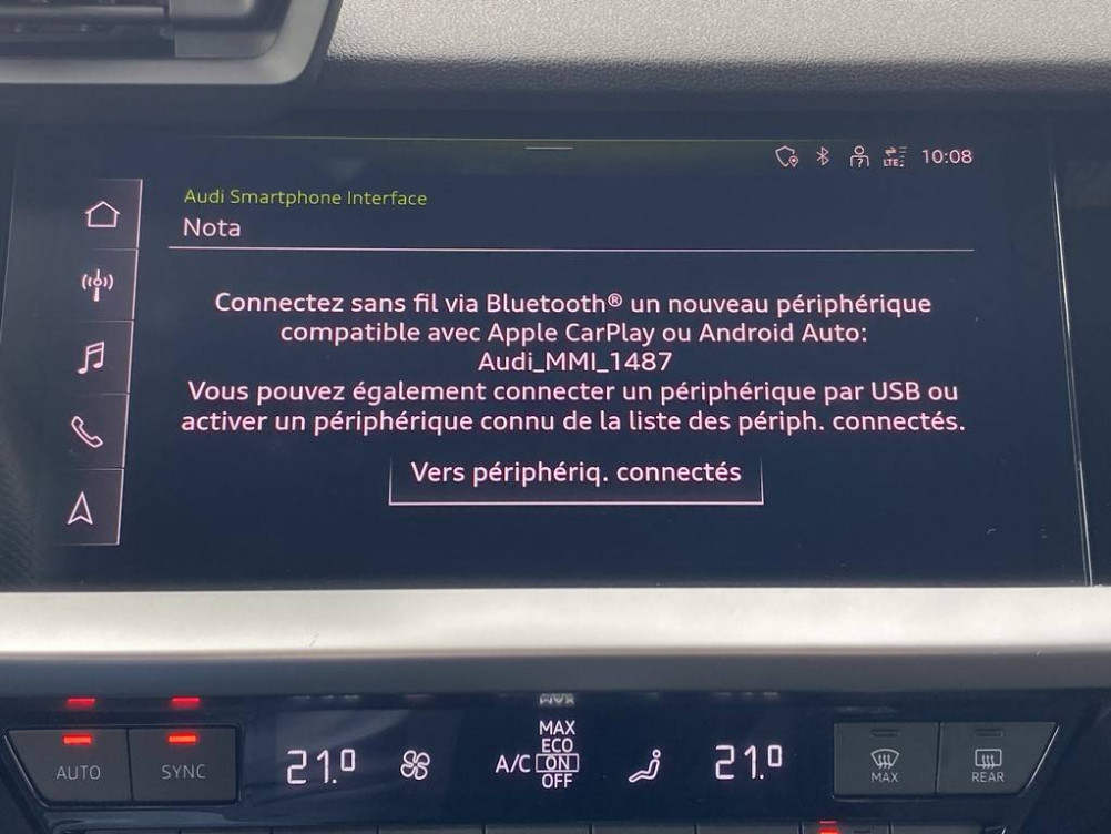 Acheter Audi A3 A3 Sportback 30 TDI 116 S tronic 7 S Line 5p occasion dans les concessions du Groupe Faurie
