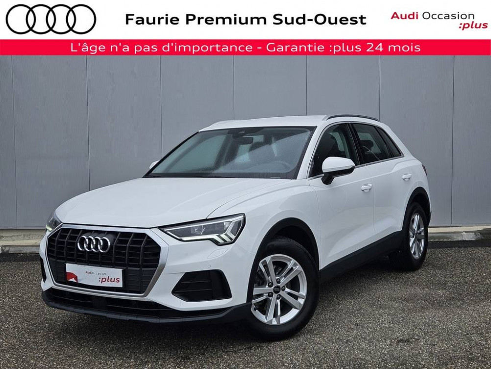 Acheter Audi Q3 Q3 35 TFSI 150 ch S tronic 7 Business line 5p occasion dans les concessions du Groupe Faurie