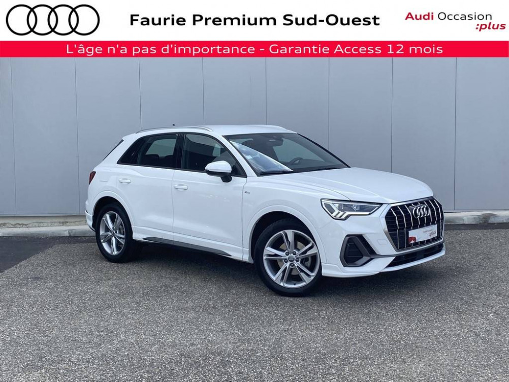 Acheter Audi Q3 Q3 35 TFSI 150 ch S tronic 7 S line 5p occasion dans les concessions du Groupe Faurie