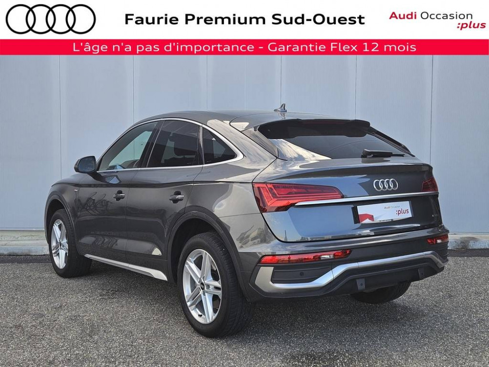 Acheter Audi Q5 Q5 Sportback 40 TDI 204 S tronic 7 Quattro S line 5p occasion dans les concessions du Groupe Faurie