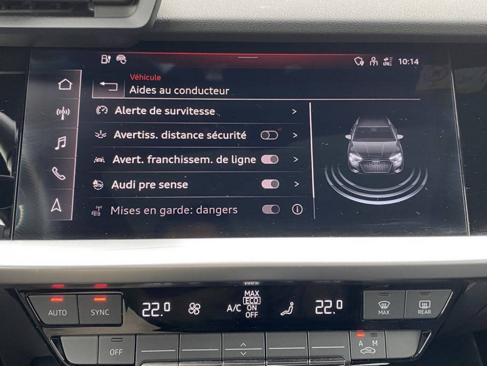 Acheter Audi A3 A3 Sportback 40 TFSIe 204 S tronic 6 S Line 5p occasion dans les concessions du Groupe Faurie