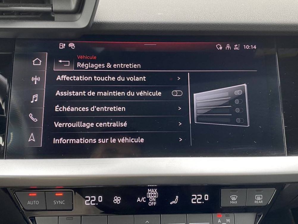 Acheter Audi A3 A3 Sportback 40 TFSIe 204 S tronic 6 S Line 5p occasion dans les concessions du Groupe Faurie