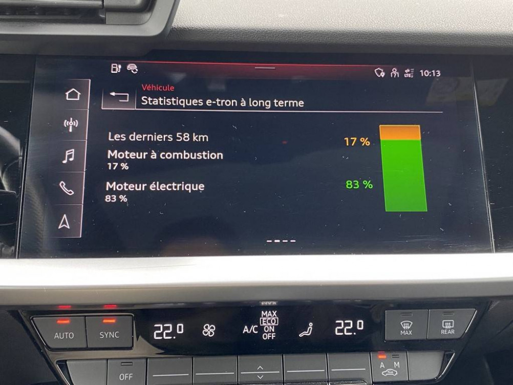 Acheter Audi A3 A3 Sportback 40 TFSIe 204 S tronic 6 S Line 5p occasion dans les concessions du Groupe Faurie