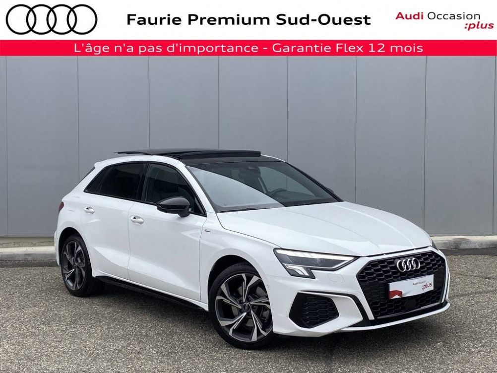 Acheter Audi A3 A3 Sportback 40 TFSIe 204 S tronic 6 S Line 5p occasion dans les concessions du Groupe Faurie