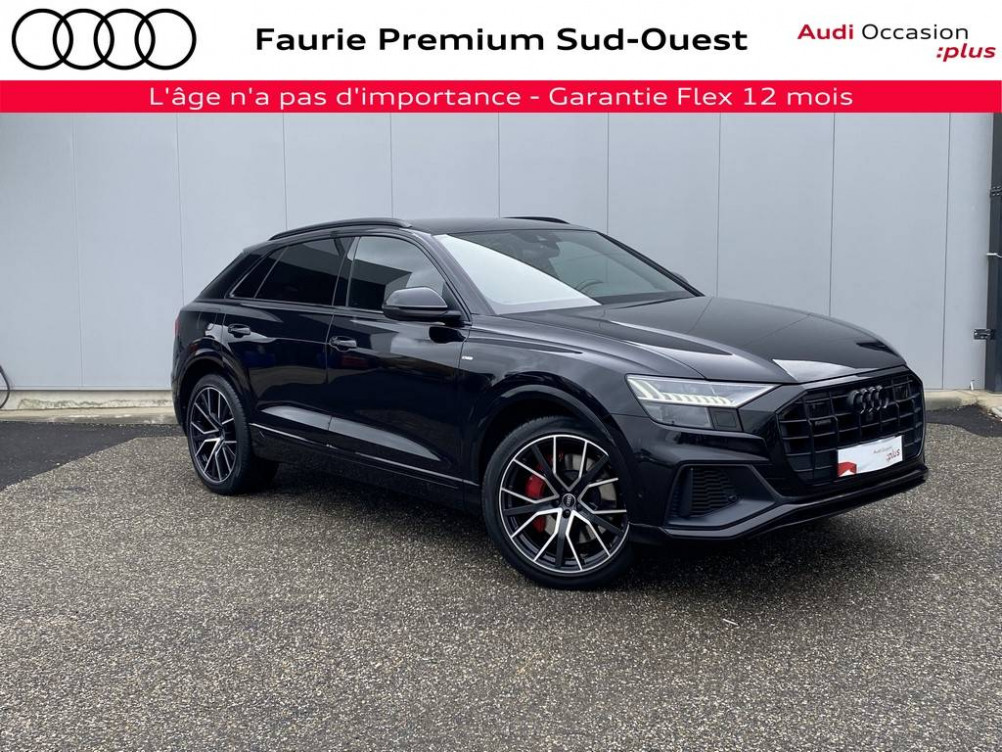 Acheter Audi Q8 Q8 60 TFSI e 462 Tiptronic 8 Quattro Compétition 5p occasion dans les concessions du Groupe Faurie